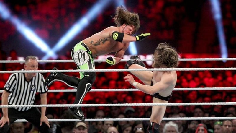 Styles and Bryan couldn't keep the crowd engaged